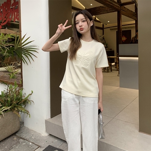 现货已出，2024夏季前片蝴蝶印花P45-K75图片