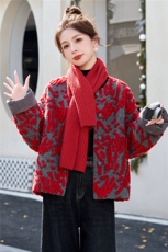 羊毛外套2025冬季新款时尚百搭单排扣短款羽绒服，女装羽绒服，天丝秀