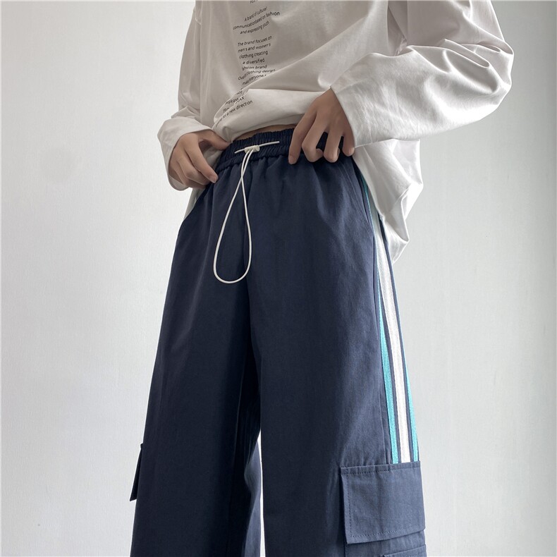 2025秋季新款工装大口袋条纹宽松工装裤B315-K24268-特p40控78,男装工装外套,电商B315