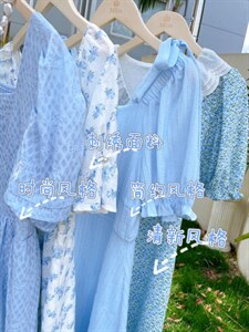 夏装补单款连衣裙图片