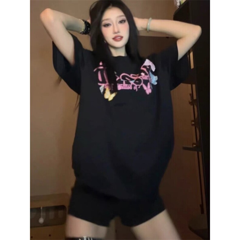 万针全刺绣工艺抖音得物高品质260克重磅纯棉双纱美式高街短袖T恤,男装T恤,电商A486