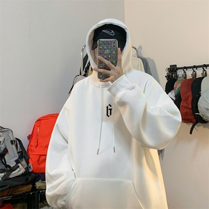 ！连帽圆领卫衣男装港风帽衫男 LM84-P35图片