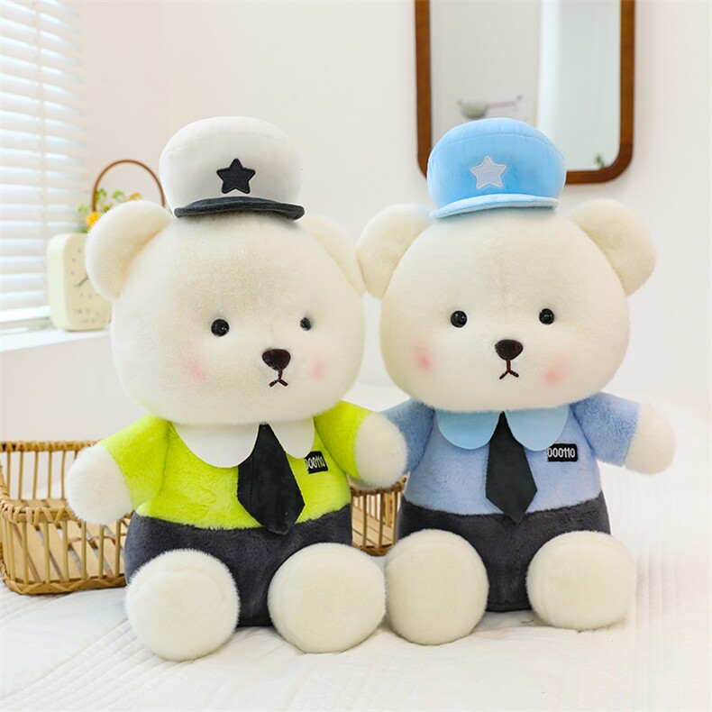 警察熊，米亚毛绒玩具厂