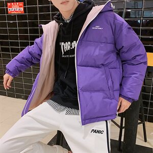 A003-HY001-P60 秋冬新款加厚保暖韩版时尚男士面包服冬 港仔图片