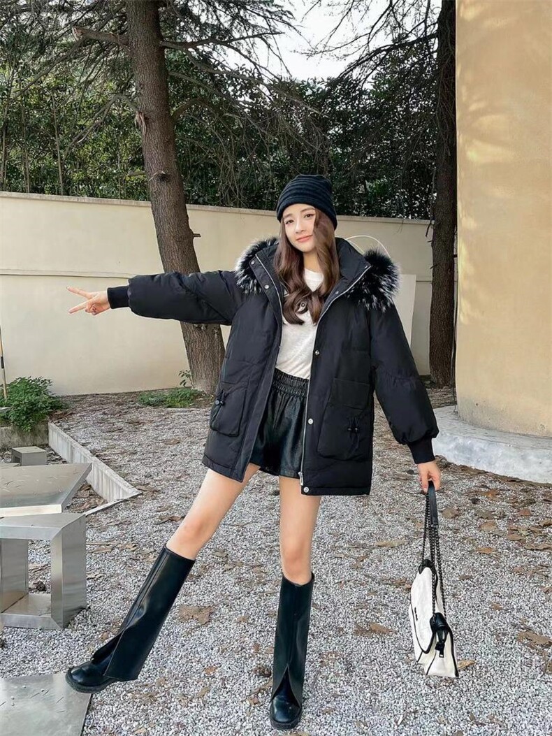 羽绒服，女装羽绒服，茜茜靓点