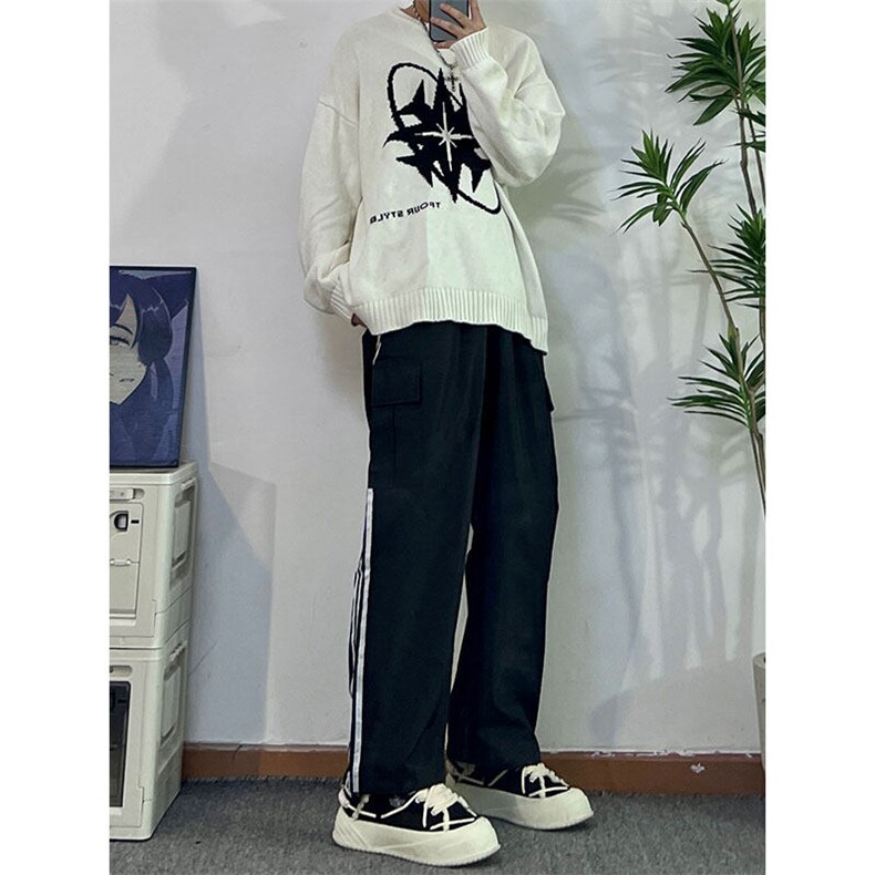美式复古巴黎神裤hiphop嘻哈速干工装裤潮牌XZ-310A-4-KZ10,男装休闲裤,星座310A-4