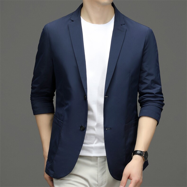 小西装男韩版潮流设计感宽松帅气薄款西服外套男装YYA33621-P185,男装西服,星座1105-3