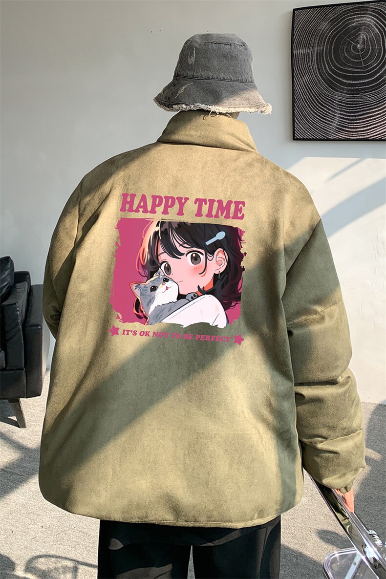 麂皮绒棉衣男大码立领棉袄子男羽绒棉服JM87353-P110,男装棉衣,电商A040