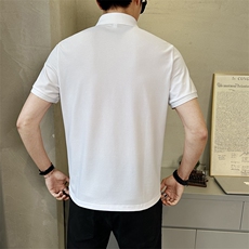 夏季新款男士短袖T恤时尚百搭休闲上衣潮牌半袖Polo衫PL9003-P63，男装T恤，电商A237