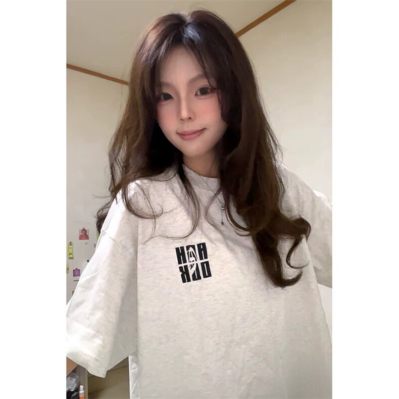 万针全刺绣工艺抖音得物高品质260克重磅纯棉双纱美式高街短袖T恤,男装T恤,电商A486-1