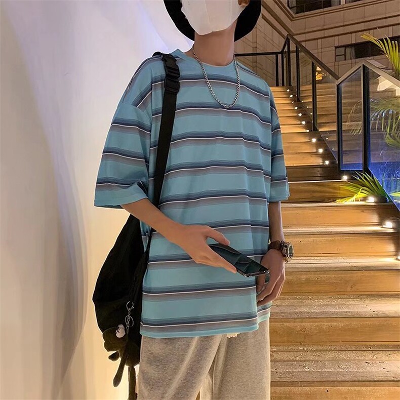 男圆领T恤五分袖T81P25,男装T恤,星座1116-2