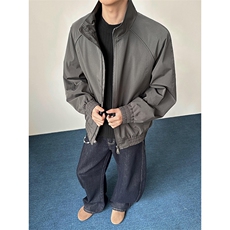 高品质春装新款老钱风美式高街解构立领棒球服飞行夹克休闲外套潮，男装夹克，电商A486-1