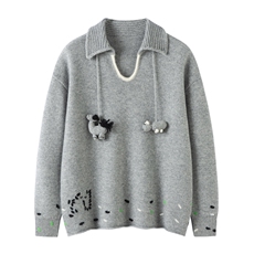 2025年秋季常规通勤单件联名款手工刺绣,女装羊绒衫,暖习羊绒,清河羊绒市场 2025年秋季常规通勤单件联名款手工刺绣,女装羊绒衫,暖习羊绒,清河羊绒市场