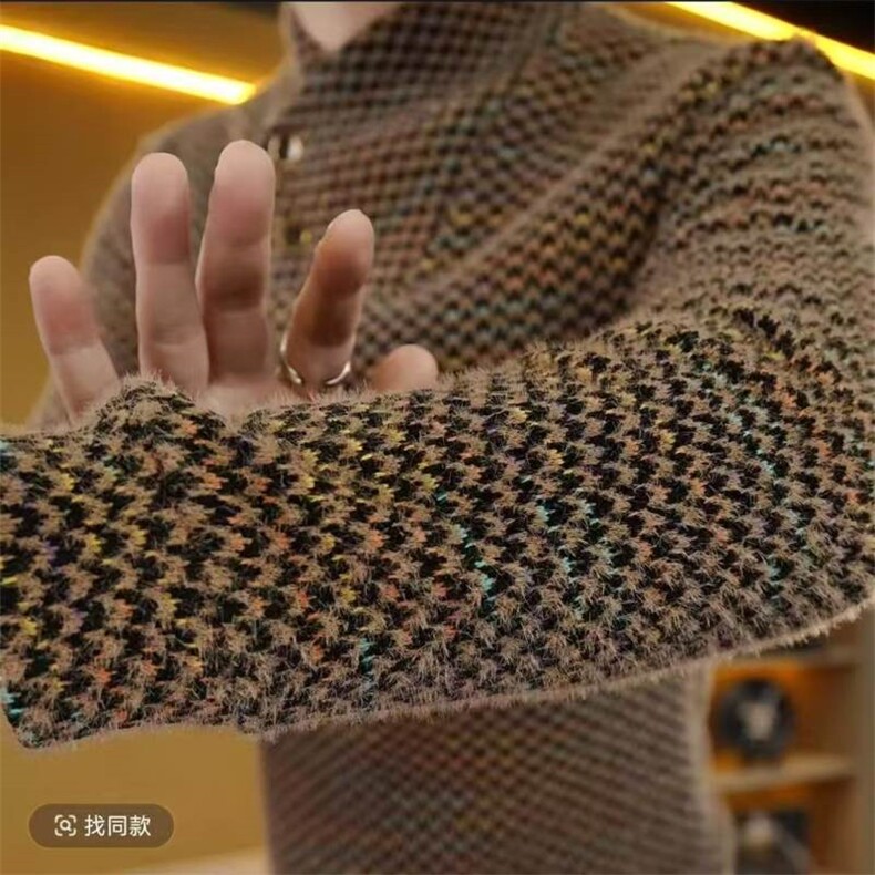 现货直播数据欧货高质量原版修身男士加绒针织衫毛衣外穿,男装针织衫/毛衣,星座1602（原101B）