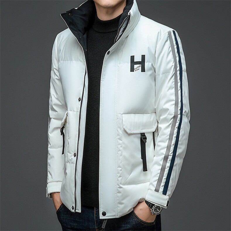 V3581钱塘2020-3冬季厚款商务休闲中年男士90鸭绒羽绒服P195,男装羽绒服,钱塘207-3