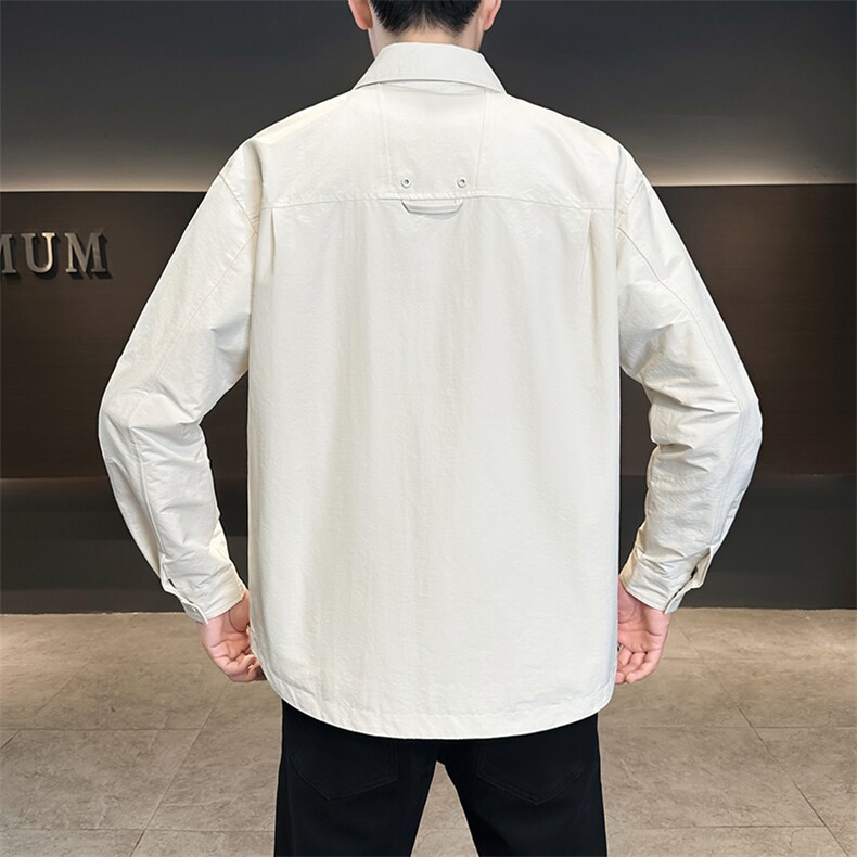 店主风新款夹克外套男春秋休闲百搭时尚翻领男士夹克N811-P75,男装夹克,星座310B-3