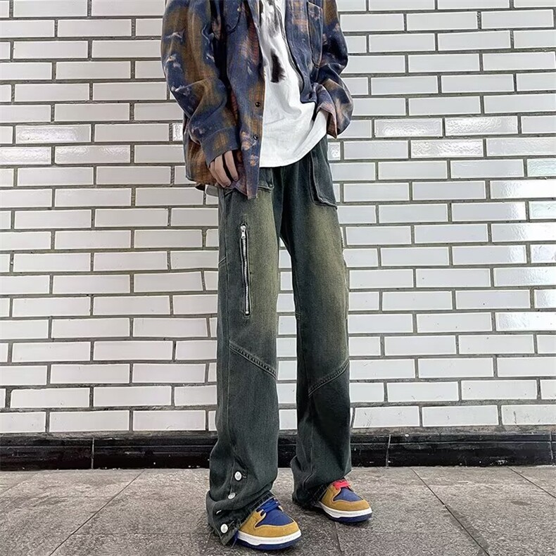 美式牛仔裤男款秋季长裤潮N0025P50,男装牛仔裤,星座1116-2