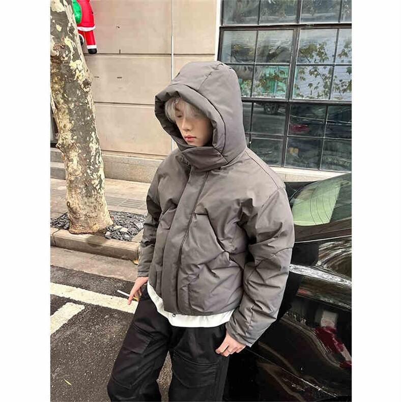 高质量加厚棉衣外套夹克棉服cleanfit工装外套廓形棉衣LF997P100,男装夹克,电商D256-2(原A064-2)