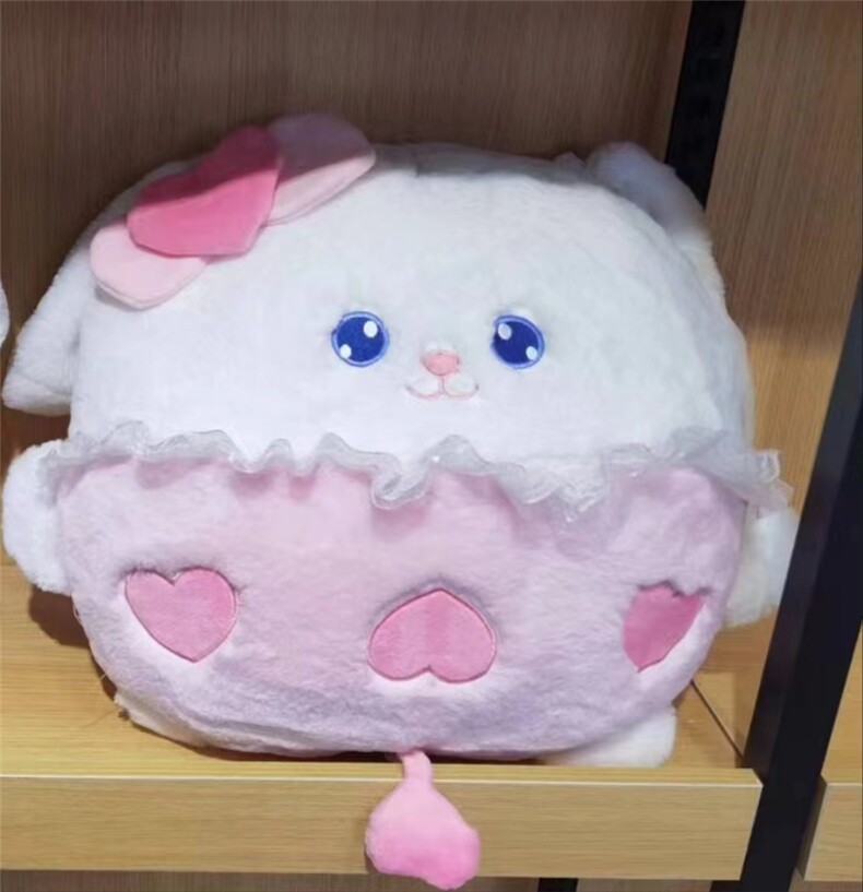 兔子抱枕，亿卡萌毛绒玩具