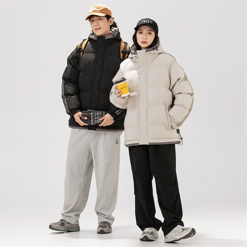 三防料抖音品质现货10W件宽松加绒加厚棉衣外套棉服BM333特P85,男装棉衣,电商A486