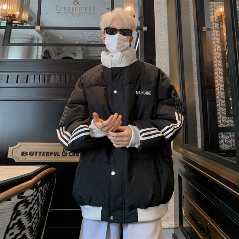 库存3W+！高品质2025秋冬加厚男士潮牌棉服保暖棉衣MY211特P80,男装棉衣,电商B220