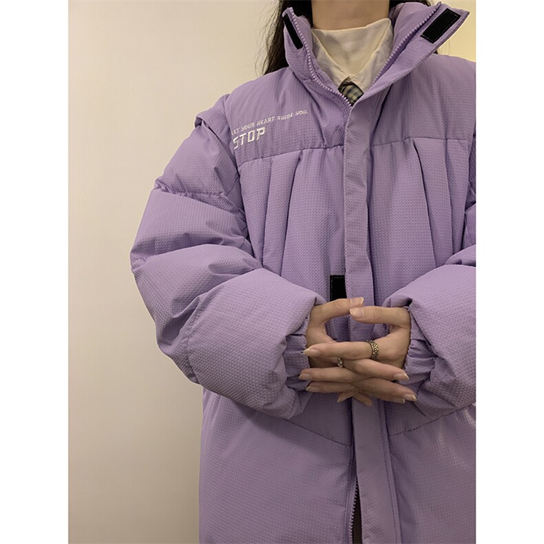XZ213-GKMY8861-P128控148抖音品质直播供货拆卸袖立领保暖棉服,男装棉衣,星座213