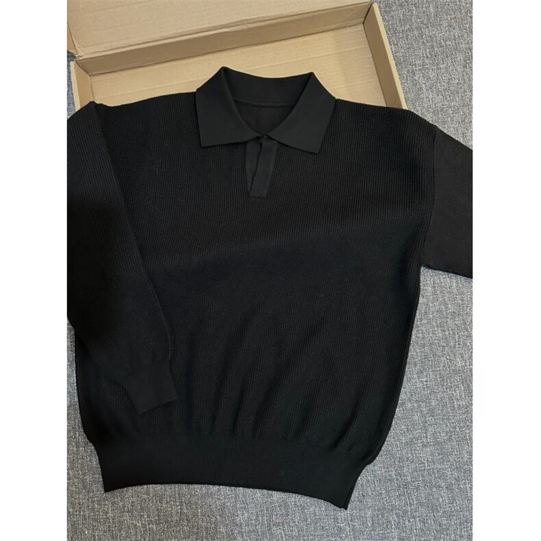 【有货】MY112ZZ-特P50网图cleanfit翻领毛衣男美式复古针织衫，男装针织衫/毛衣，星座1007（原301D）