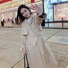 柒柒家风衣外套春季新款F33，女装风衣，柒柒家