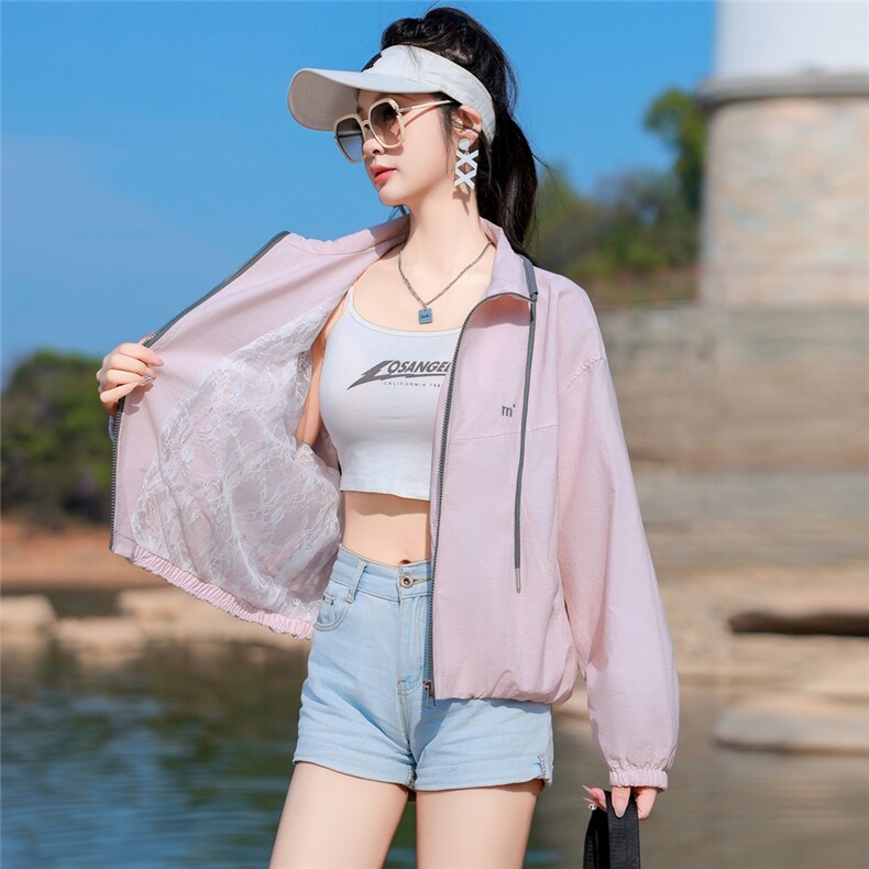 防晒衣女2025新款夏季宽松防紫外线轻薄透气今年流行爆款防晒服潮，女装防晒衣，可可小西