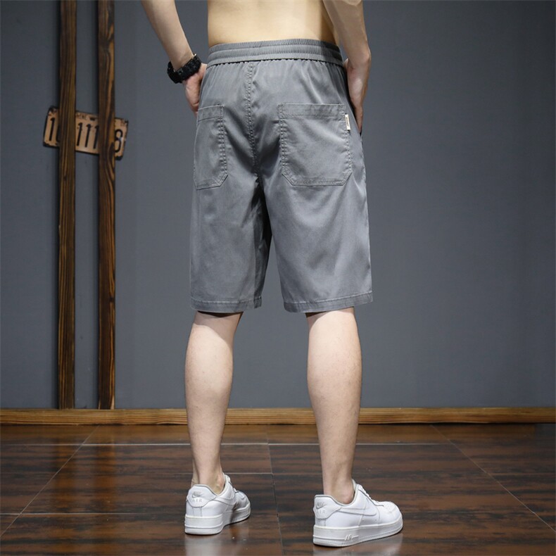 DK2619-P35夏季莱赛尔五分牛仔休闲裤宽松男士夏天薄款中裤,男装休闲裤,星座224