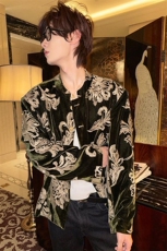 C3168517P148新中式丝绒万针刺绣风痞帅夹克外套，男装夹克，电商C316