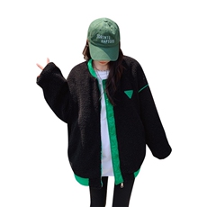 【两面穿】现货加厚百搭撞色羊羔毛805-P175-K258，女装皮草，浙宝189