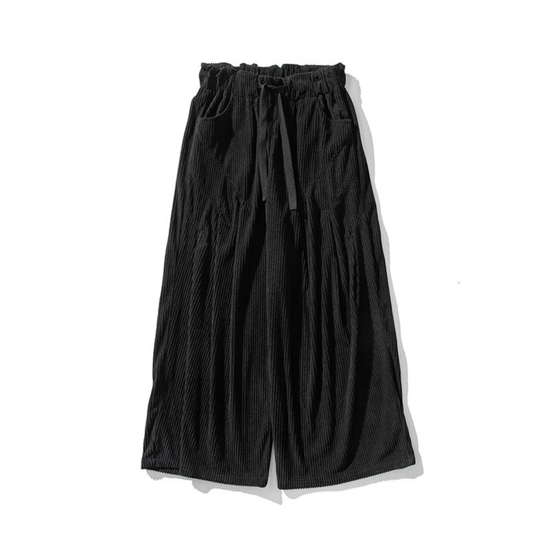24秋冬大码日系风复古灯芯绒哈伦阔腿休闲长裤男女k273/P70,男装休闲裤,钱塘713