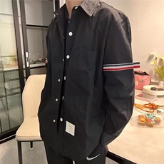 男士潮流长袖休闲衬衫男韩版修身2025新款衬衣帅气春秋白称衫衣，男装衬衫，星座506A