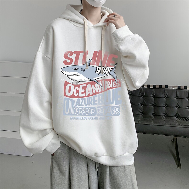 连帽卫衣男大码运动服帽衫外套WY2331-P35加绒款-P40,男装卫衣,电商A040