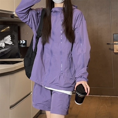 UPF50+防晒衣套装男女户外防水夏季情侣款防晒服tz2022-TP1000，男装休闲套装，电商A089-1