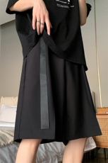 8XL-M特大码西装短裤男士五分裤冰丝中裤沙滩裤DK1505P40控58，男装休闲裤，电商D206-1