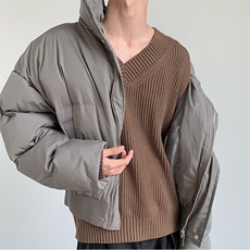 冬季男士棉衣保暖面包服短款棉袄防水立领休闲外套棉服男MZ215，男装夹克，星座1116A（原606A-3）