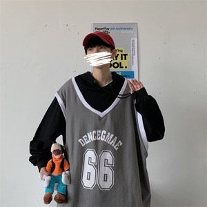 ins超火的潮牌情侣卫衣韩版宽松连帽卫衣男外套XZ404-2-WY80图片