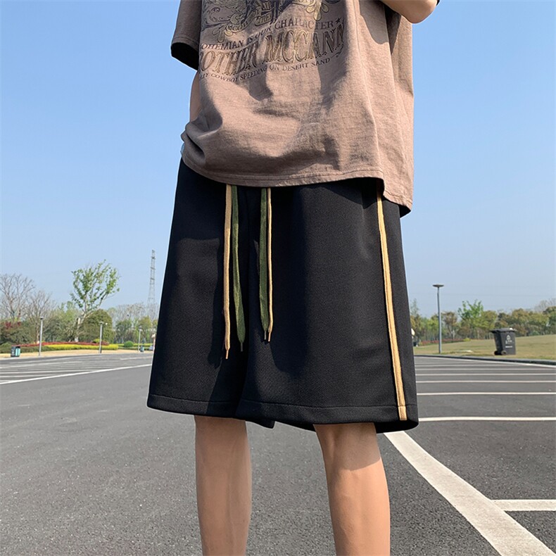 港风宽松大码休闲裤短裤五分裤A014-DY2330-P40控58,男装休闲裤,电商A014