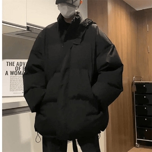 现货高品质美式高街冬季重磅三防加厚羽绒棉衣厚外套面包棉服