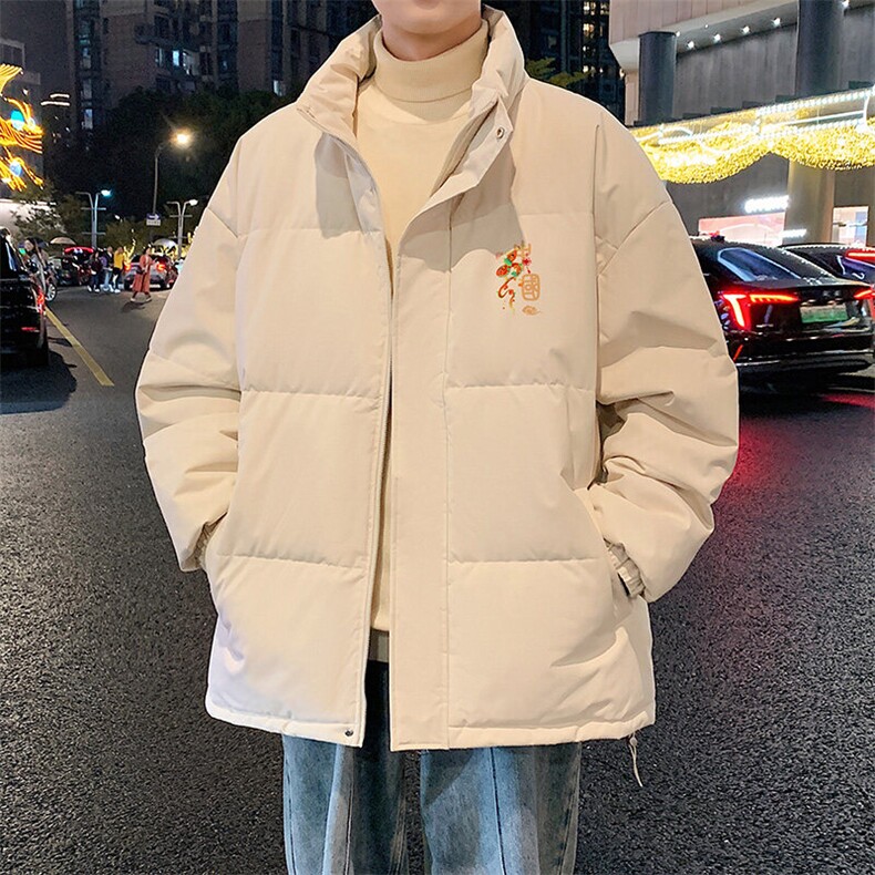 现货抖音得物可供视频冬季三防加厚羽绒棉衣外套面包棉服81159,男装棉衣,电商A486