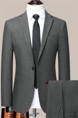 GDN5463四季款新款男士礼服西装修身商务休闲男装西服两件套装，男装西服套装，电商B360
