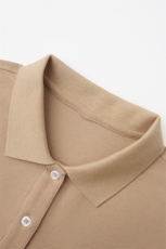 2025春季新款休闲百搭女款Polo衫保罗三标，女装T恤，德尔信羊绒