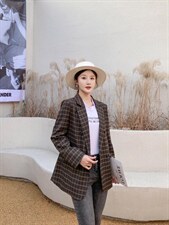 西装外套，女装西装，红嘴鸥