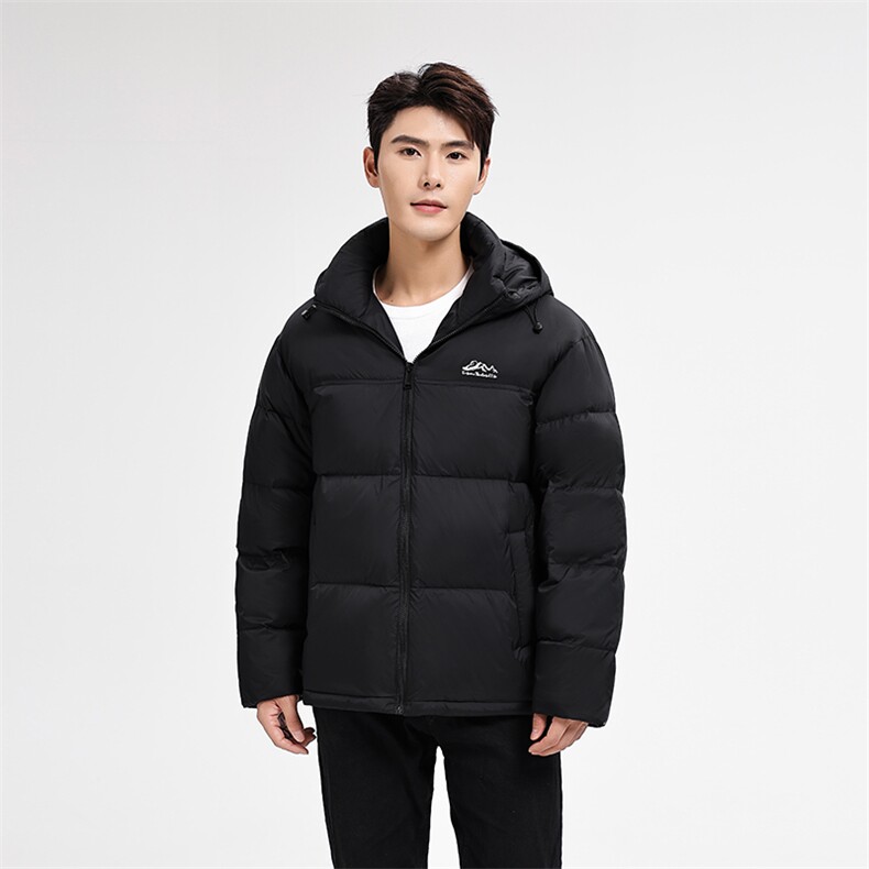 冬季加厚保暖男士羽绒服印花休闲外套拼接款式A266-YR2519-P225图片