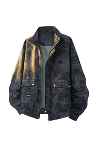 美式重磅高品质夹克假两件开衫外套SY8812特P75控158 大码4-8XL+5图片