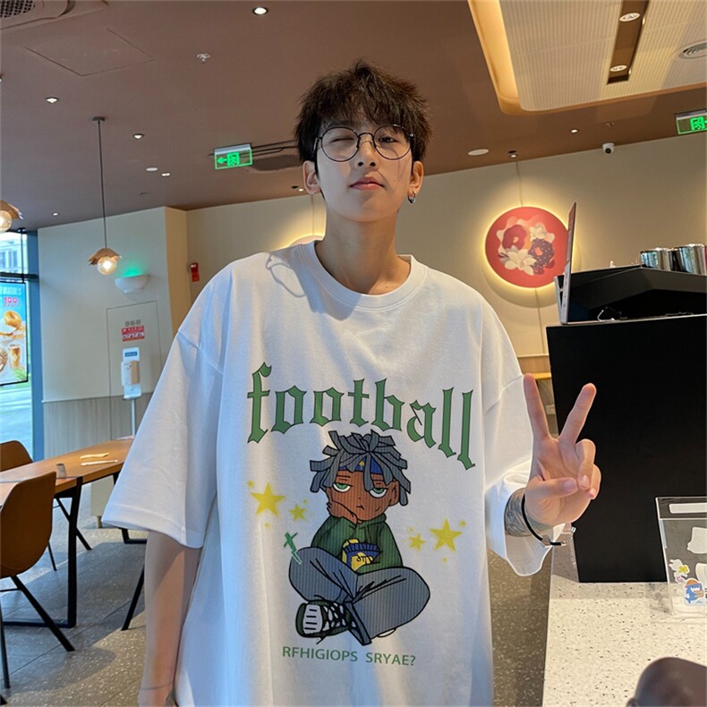特P19控38230g重磅纯棉港风短袖t恤男DT3136,男装T恤,电商B370