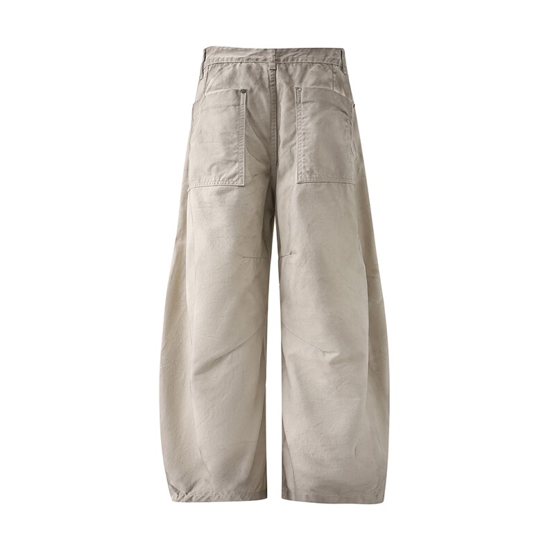 C315-XT061现货抹脏做旧废土结构款弯刀休闲裤(P60X108),男装休闲裤,电商C315