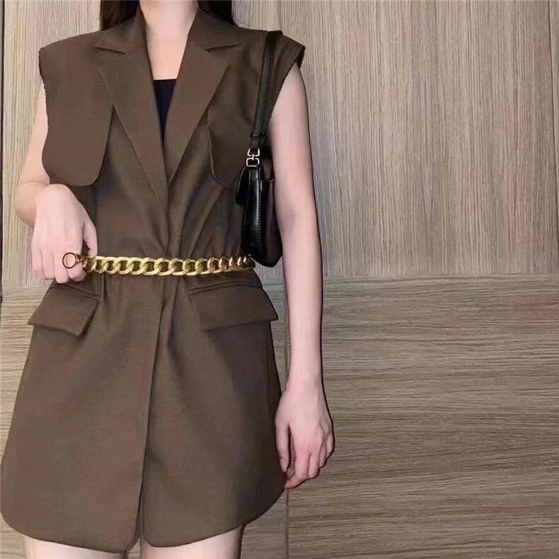 马甲，风衣，女装马甲，芭丽名媛